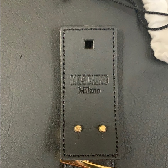 Moschino black belt